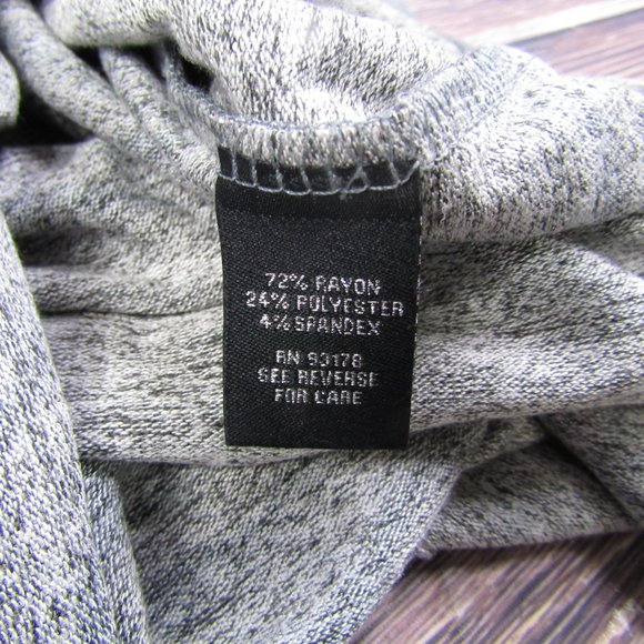 Catherine Malandrino NEW NWT XS Gray Black Dress Cowl Neck Animal Print - Picture 8 of 9